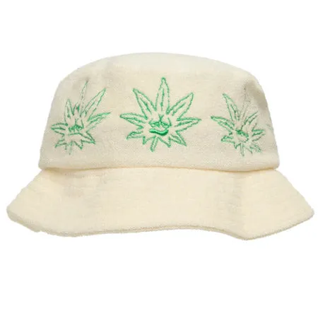 HUF Green Buddy Terry Cloth Bucket Hat