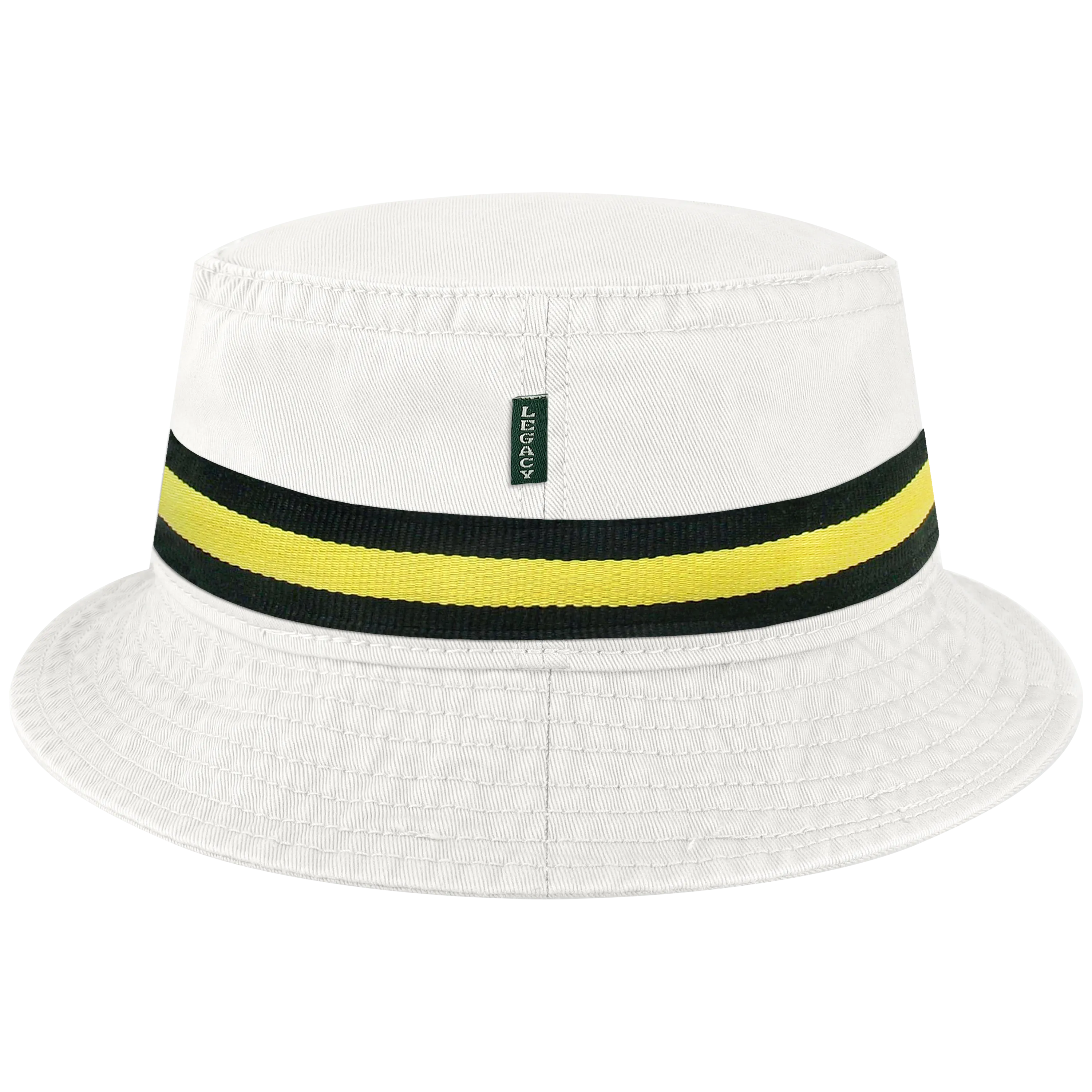 Iowa Hawkeyes White Relaxed Twill Bucket Hat