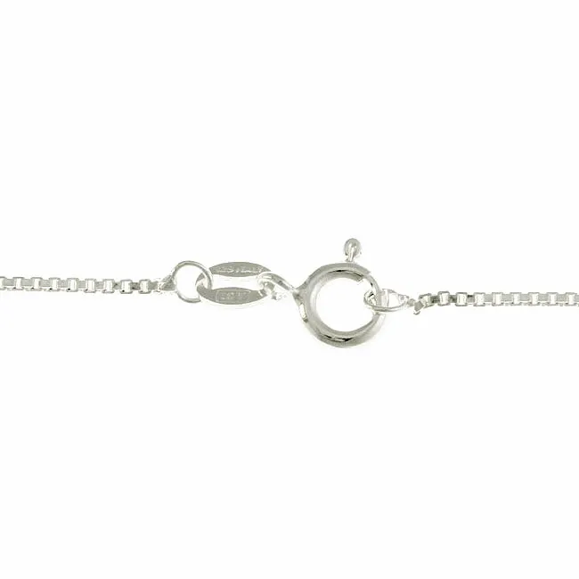 Jewelry Trends Sterling Silver Celtic Triquetra Princess Crown Pendant with Green Glass on Box Chain Necklace