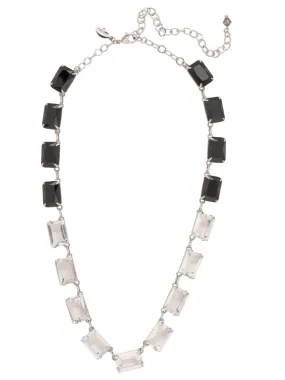 Julianna Mini Emerald Cut Statement Necklace - NFD78PDSNI