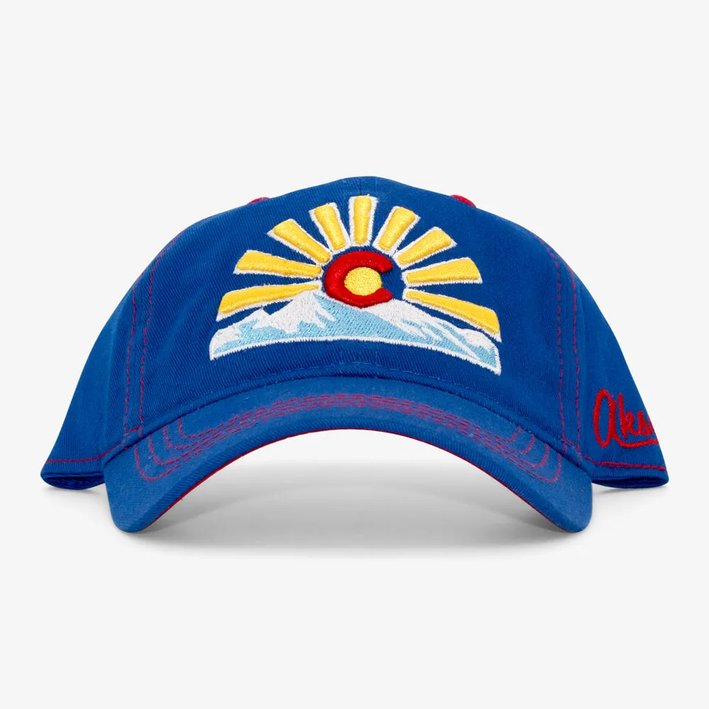 Kids Colorado Sunset Strapback Hat