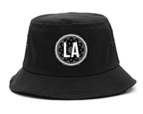 LA Bandana Print Los Angeles Bucket Hat