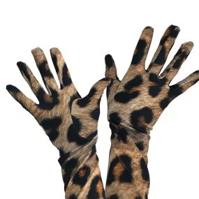 Leopard Print Gloves