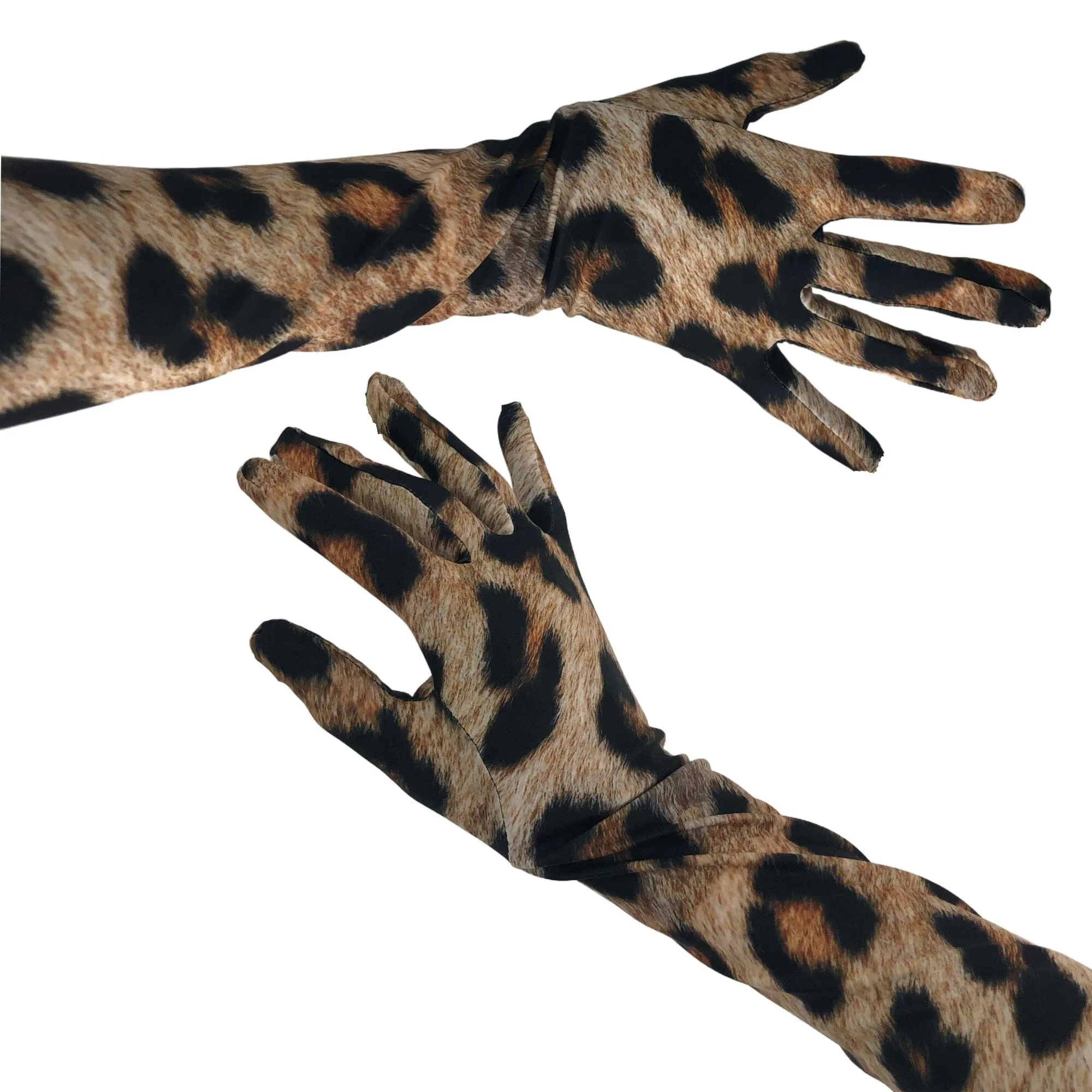 Leopard Print Gloves