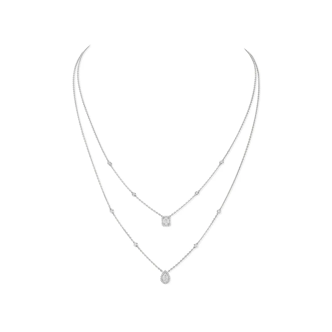 MESSIKA, MY TWIN 2 ROWS NECKLACE