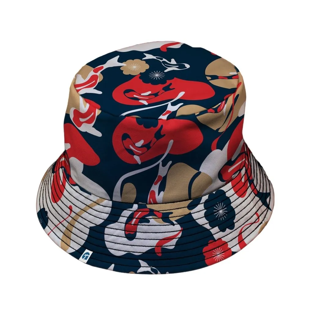 Modern Koi Bucket Hat