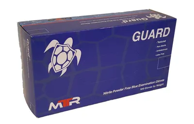 MTR Guard and Bolt Nitrile Gloves - Fentanyl and Chemo Rated - 10 Boxes/1000 Gloves