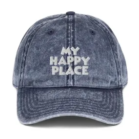 My Happy Place Vintage Hat