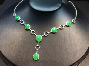 Natural Jade Necklace Jadeite Necklace NNE006