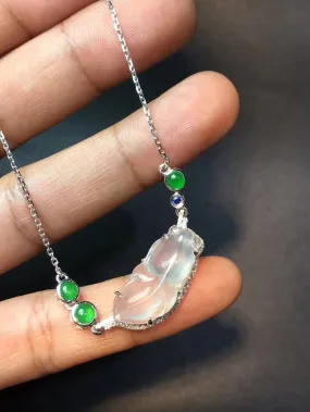 Natural Jade Necklace Jadeite Necklace NNE023