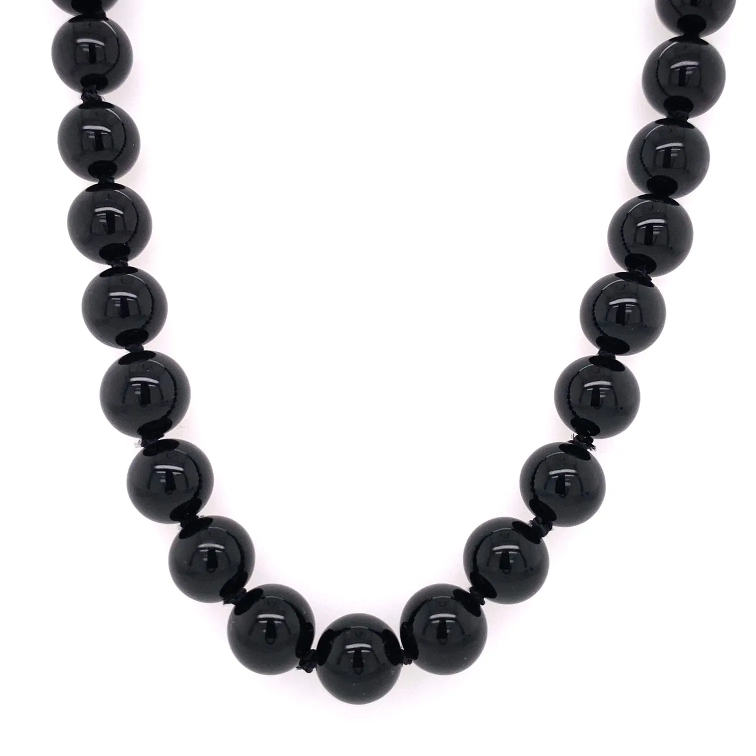 Onyx Bead Necklace
