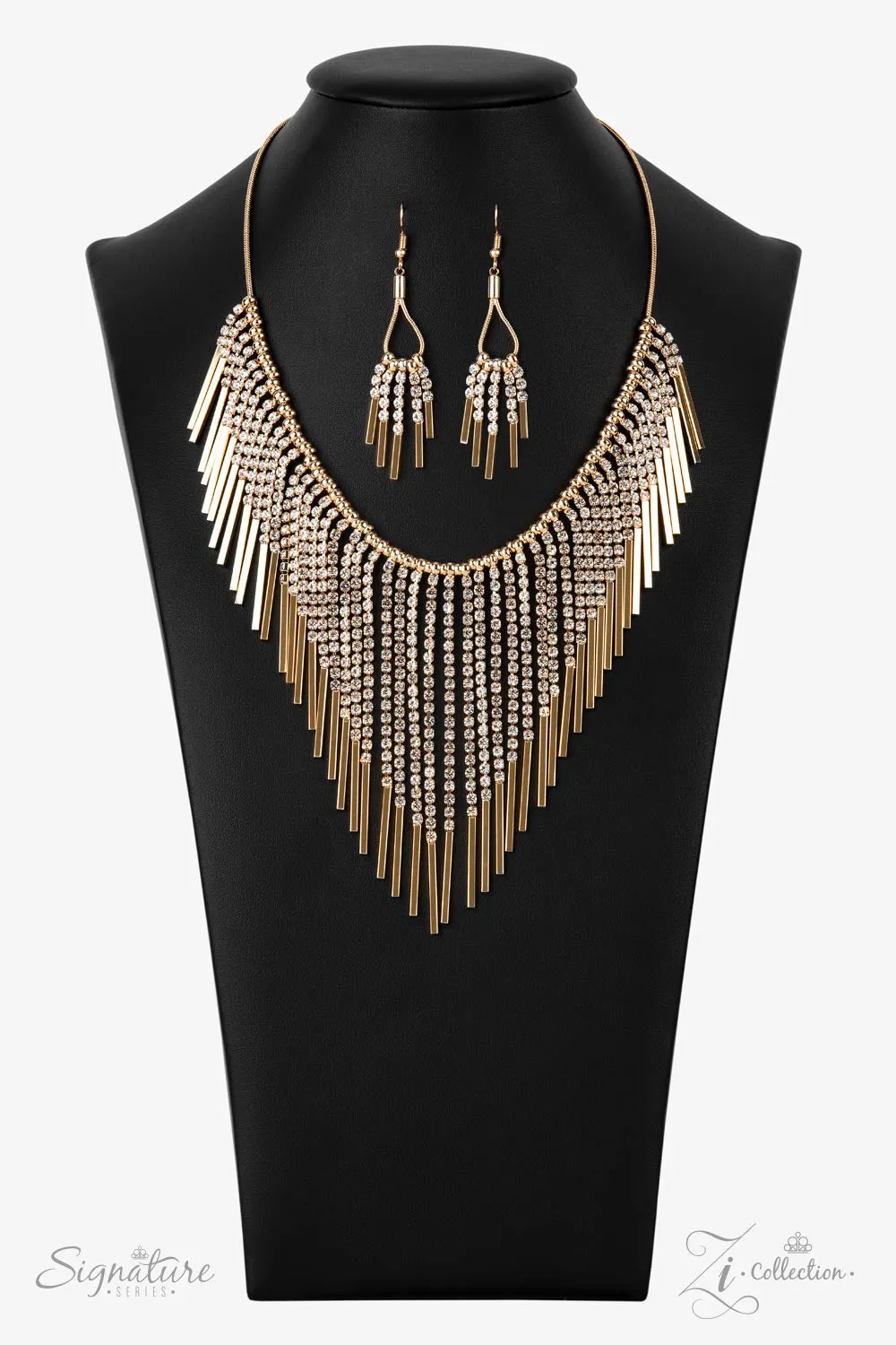 Paparazzi The Amber 2021 Zi Collection Gold Necklace