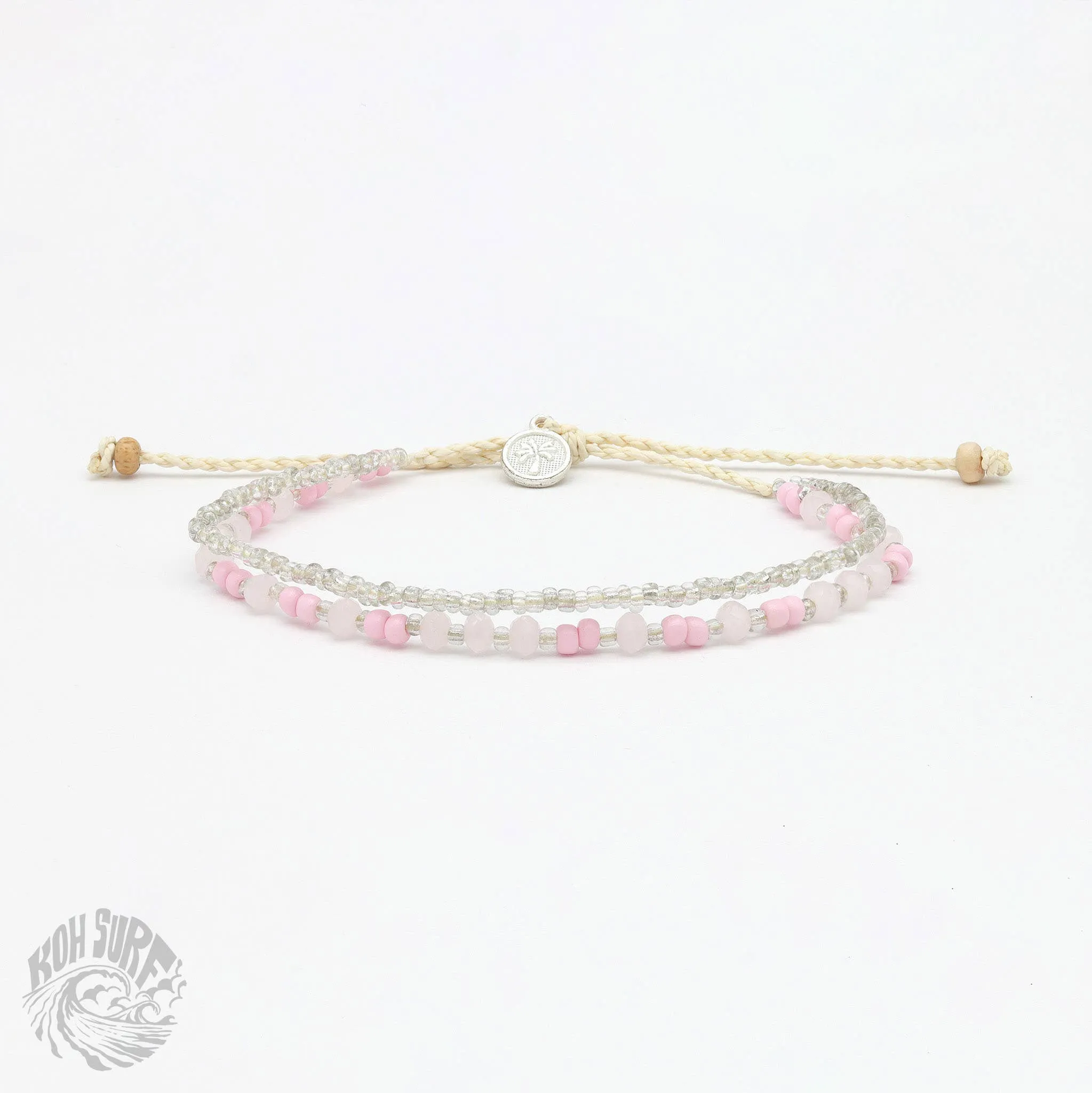 Pineapple Island -  Kanawa Beach Beaded Bracelet, Surf Bracelet by Koh Surf : Earth Tones