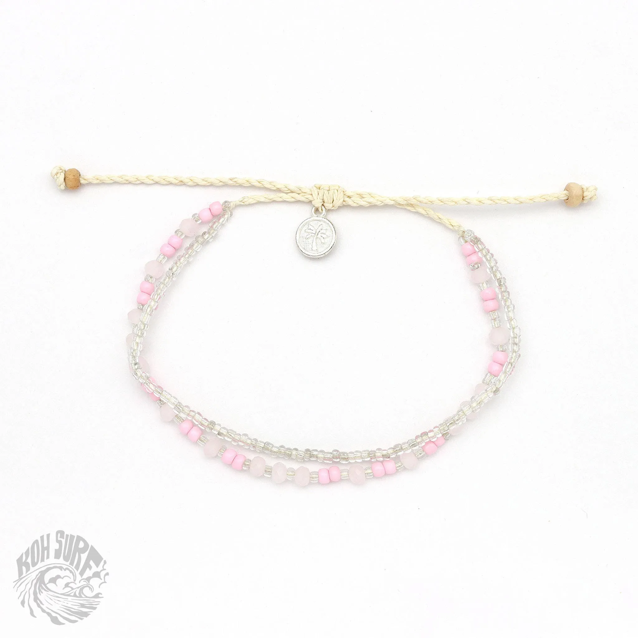 Pineapple Island -  Kanawa Beach Beaded Bracelet, Surf Bracelet by Koh Surf : Earth Tones