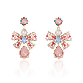 Pre Order:  Boho Alloy Pearl Stud Earrings