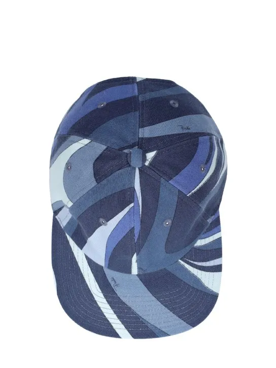 Pucci   Cotton gabardine baseball hat 