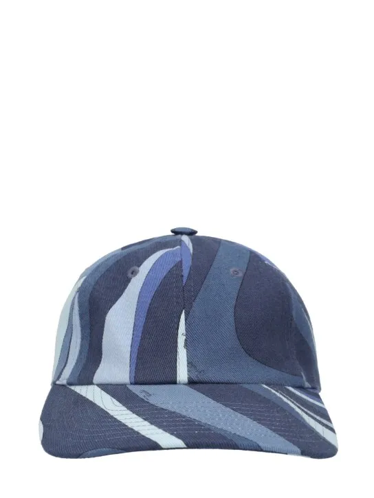 Pucci   Cotton gabardine baseball hat 
