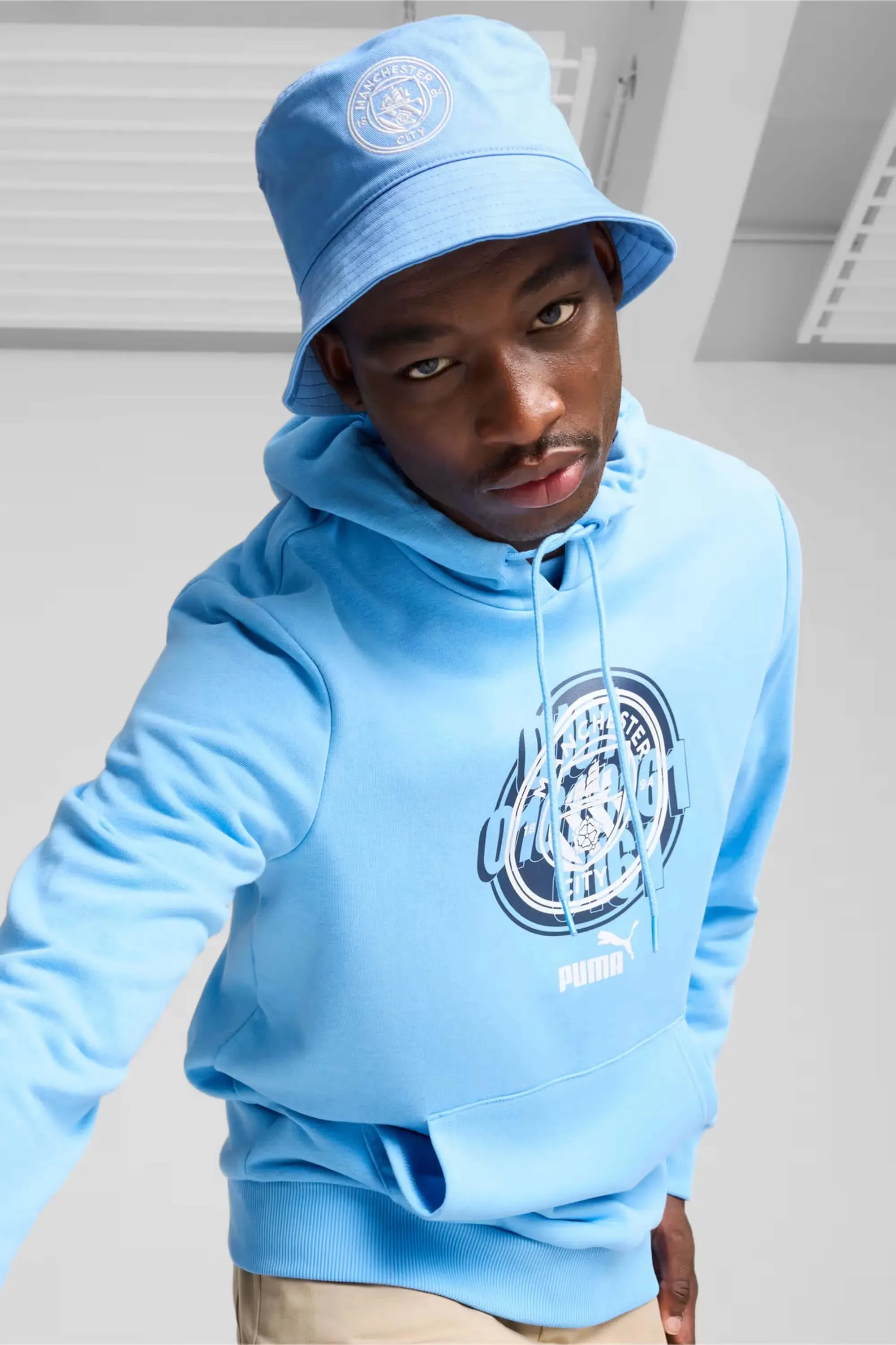 Puma Manchester CIty ESS Bucket Hat