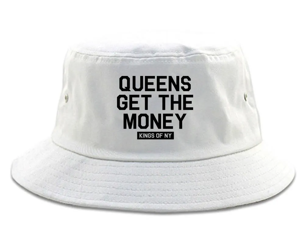 Queens Get The Money Mens Bucket Hat
