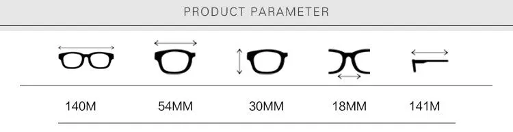 Reven Jate Men's Rimless Rectangle Titanium Eyeglasses 632