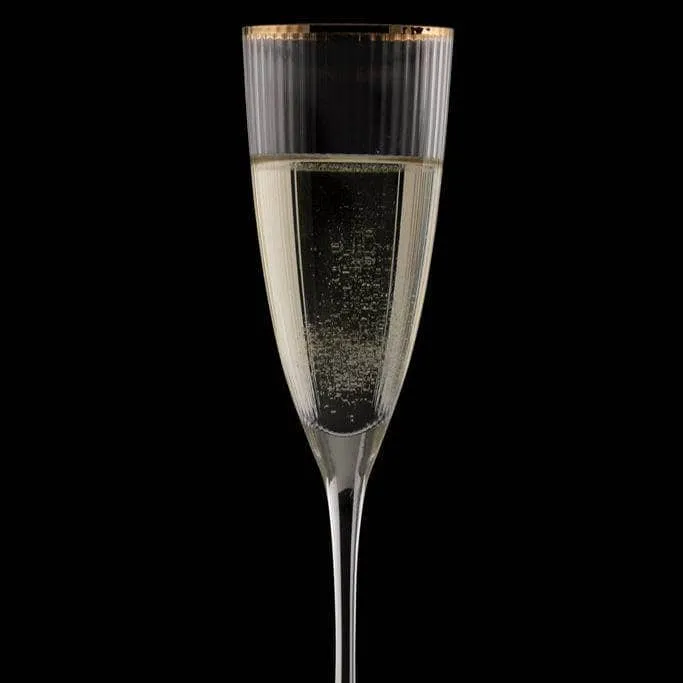 Rome Flute Glasses Set Of 2 - 330ml