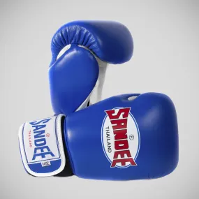 Sandee Authentic 2-Tone Kids Boxing Gloves Blue/White