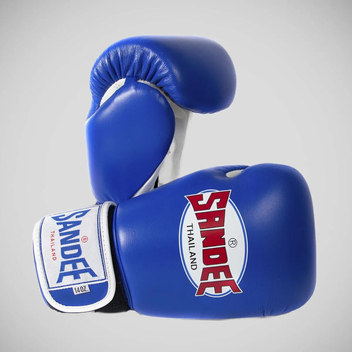 Sandee Authentic 2-Tone Kids Boxing Gloves Blue/White
