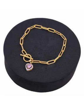 Serenity Heart Bracelet