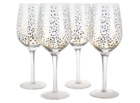 Set of 4 Sparkling Wine Glasses