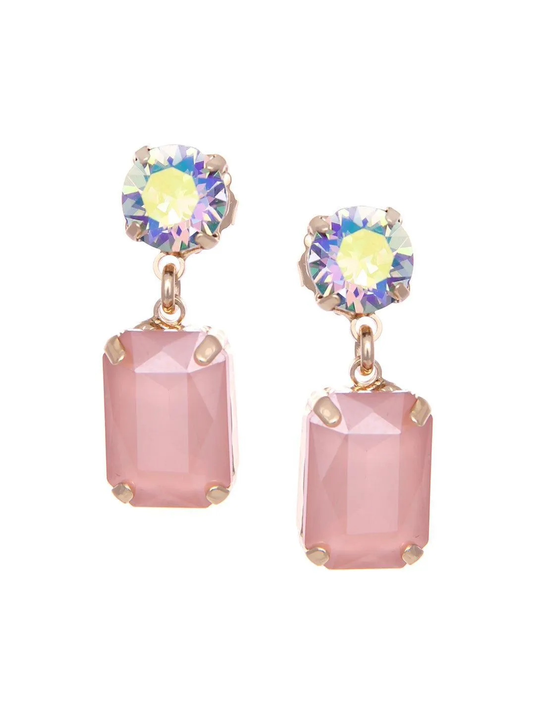 Shweta Tripathi Sharma In Irridescent Square Drop Earrings