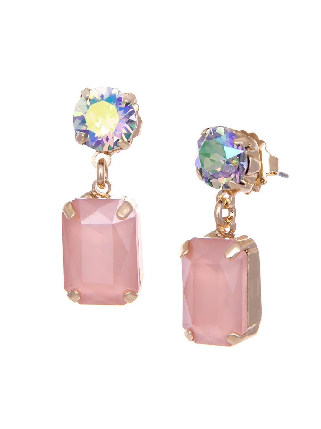 Shweta Tripathi Sharma In Irridescent Square Drop Earrings