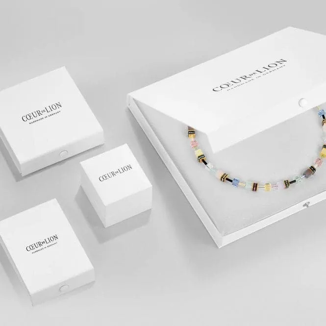 Stainless Steel Crystal Grey-Silver Necklace  1122/10-1217