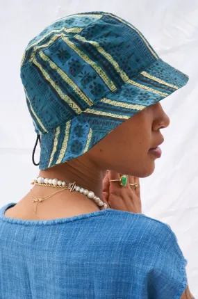 Sublime Cloth Bucket Hat Green Yellow 0403