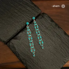 Summer Love Turquoise Silver Earring