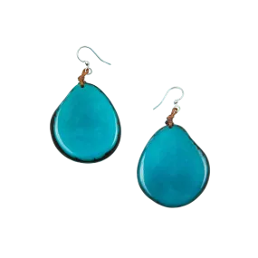 Tagua Women's Amigas Turquoise Earrings