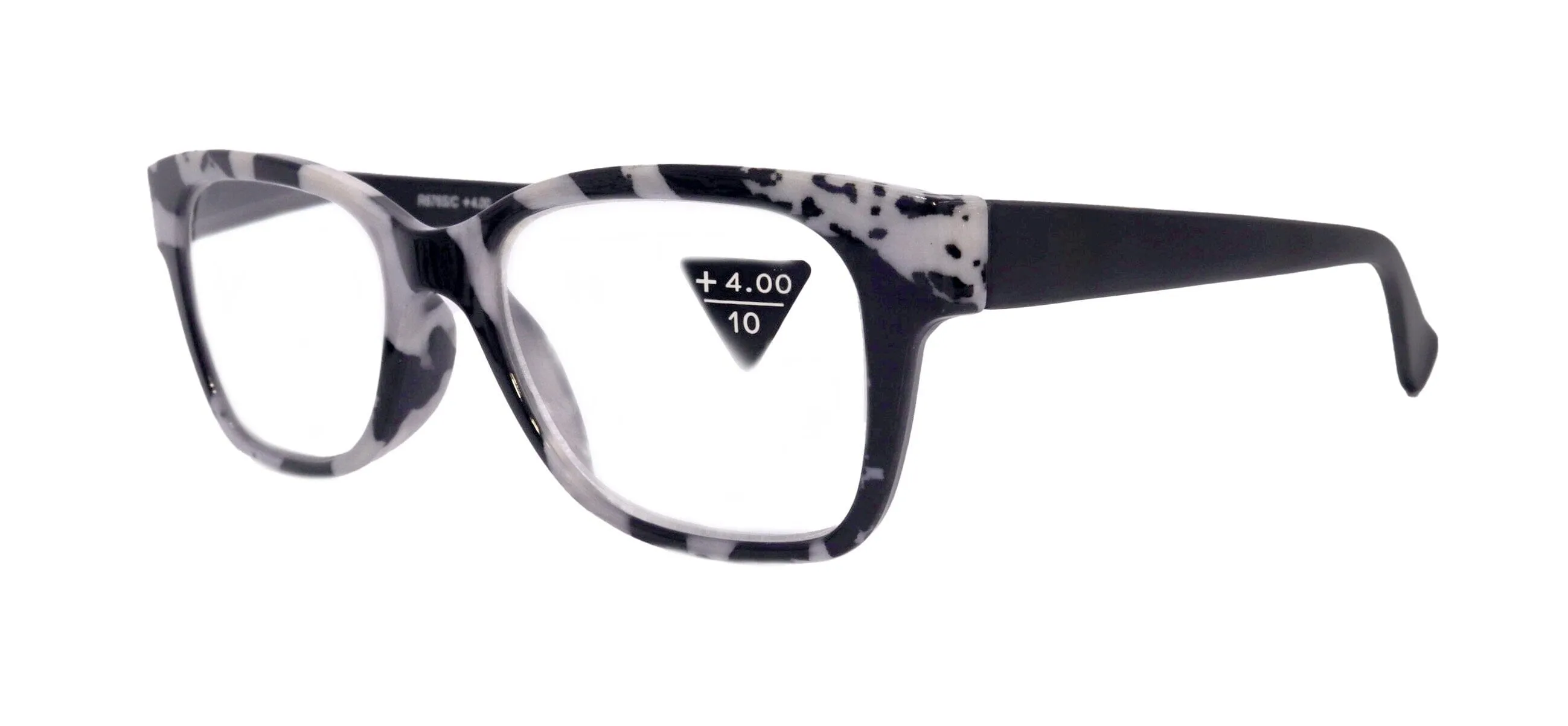 THE BOHEMIAN, Premium Reading Glasses High End Reading Glass  1.25 to  4 magnifying glasses, Square. optical Frames