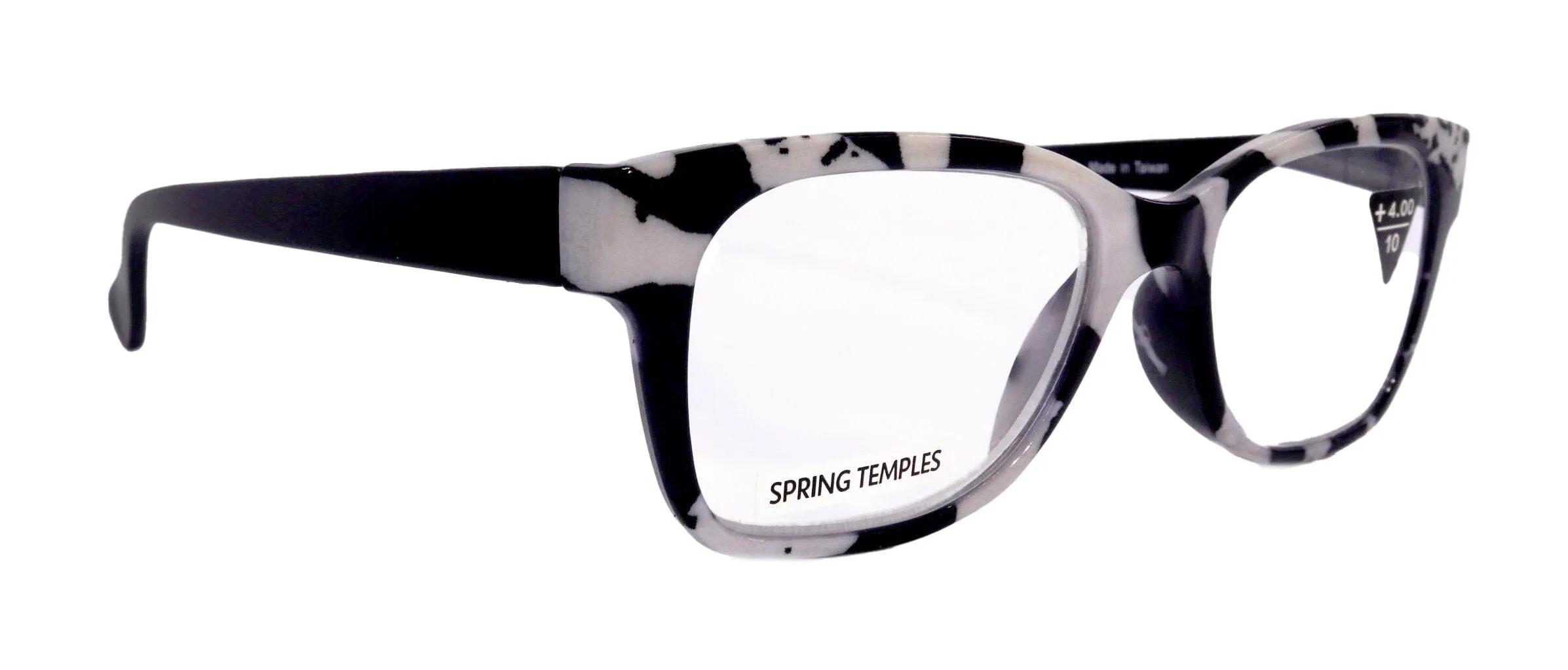 THE BOHEMIAN, Premium Reading Glasses High End Reading Glass  1.25 to  4 magnifying glasses, Square. optical Frames