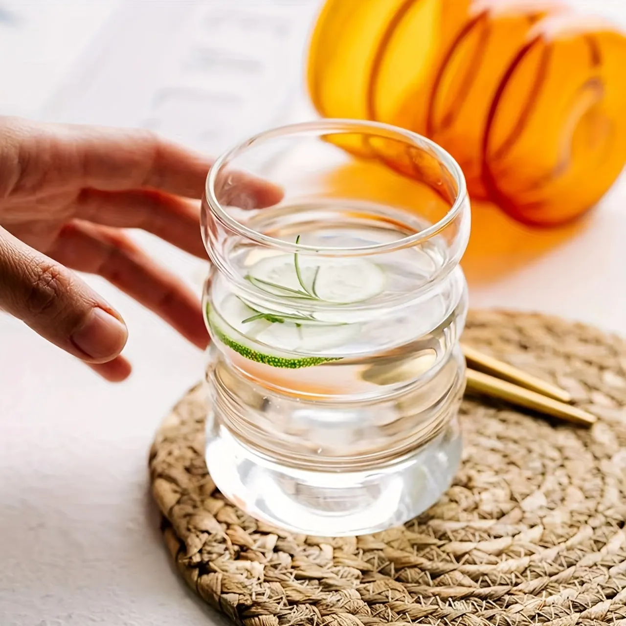 Tire Design 330ml Heat Resistant Glass Cup  Birthday Gift