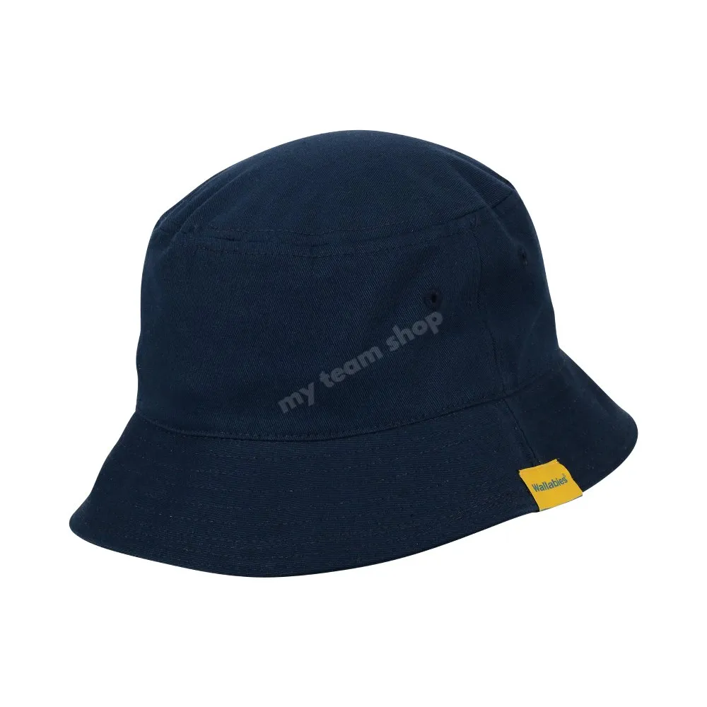 WALLABIES RUGBY NAVY TWILL BUCKET HAT