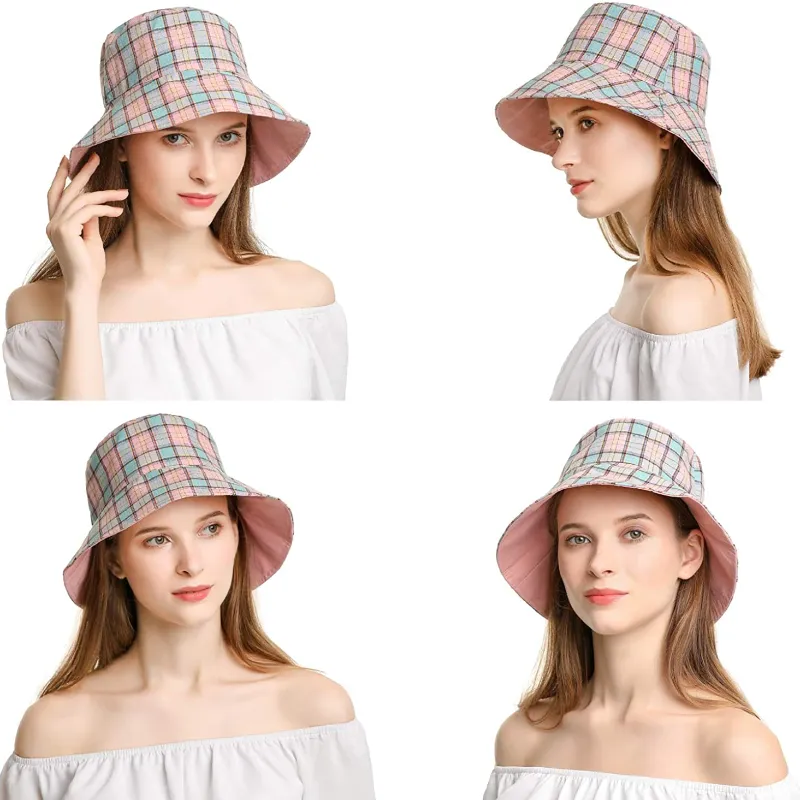 Women's Reversible Bucket Sun Hat