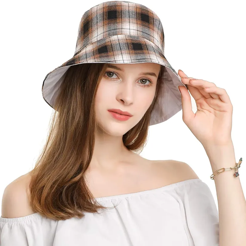 Women's Reversible Bucket Sun Hat