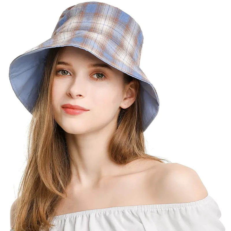 Women's Reversible Bucket Sun Hat