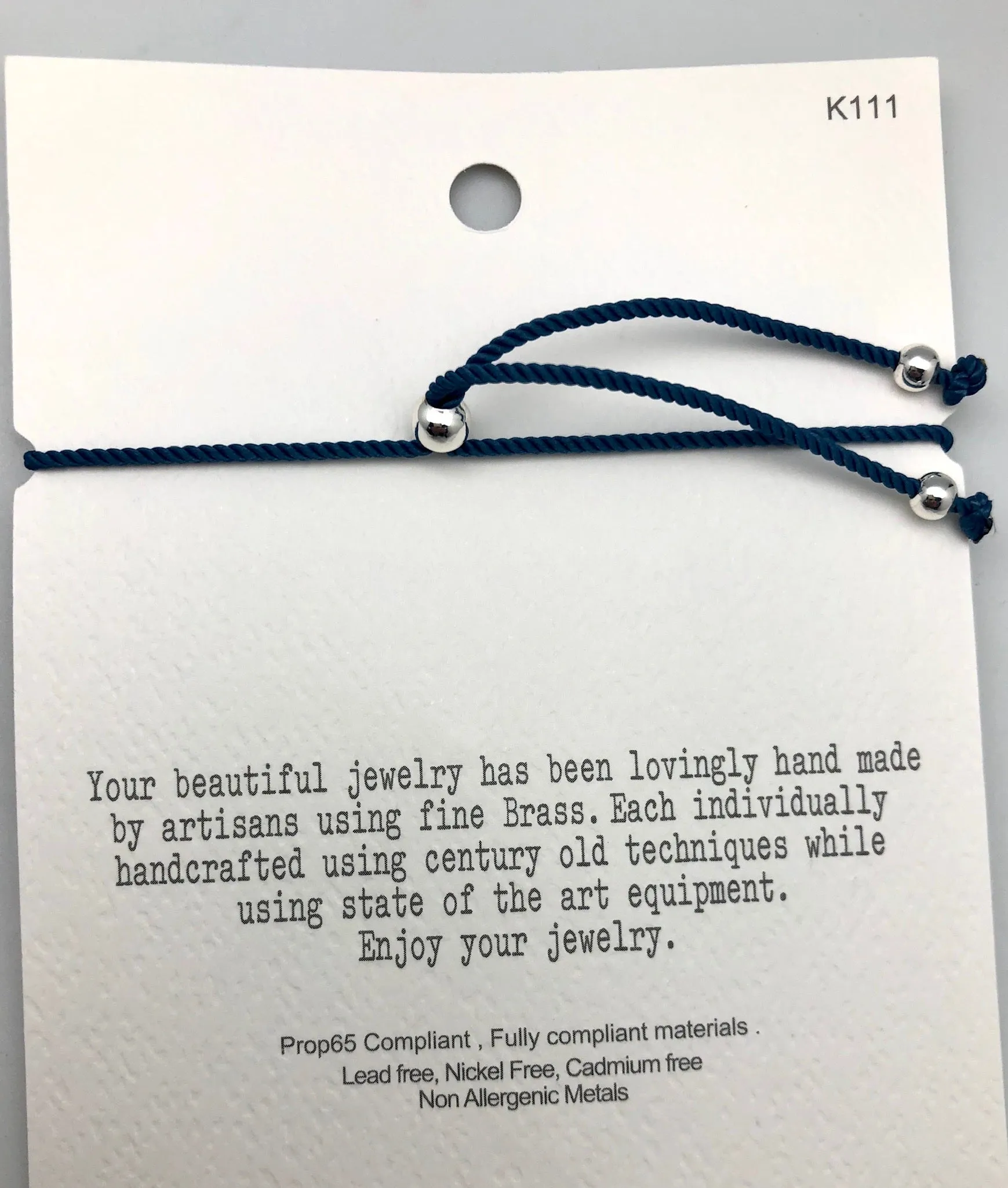 You Are Special One of a Kind Gold and Silver Bead Friendship Bracelet