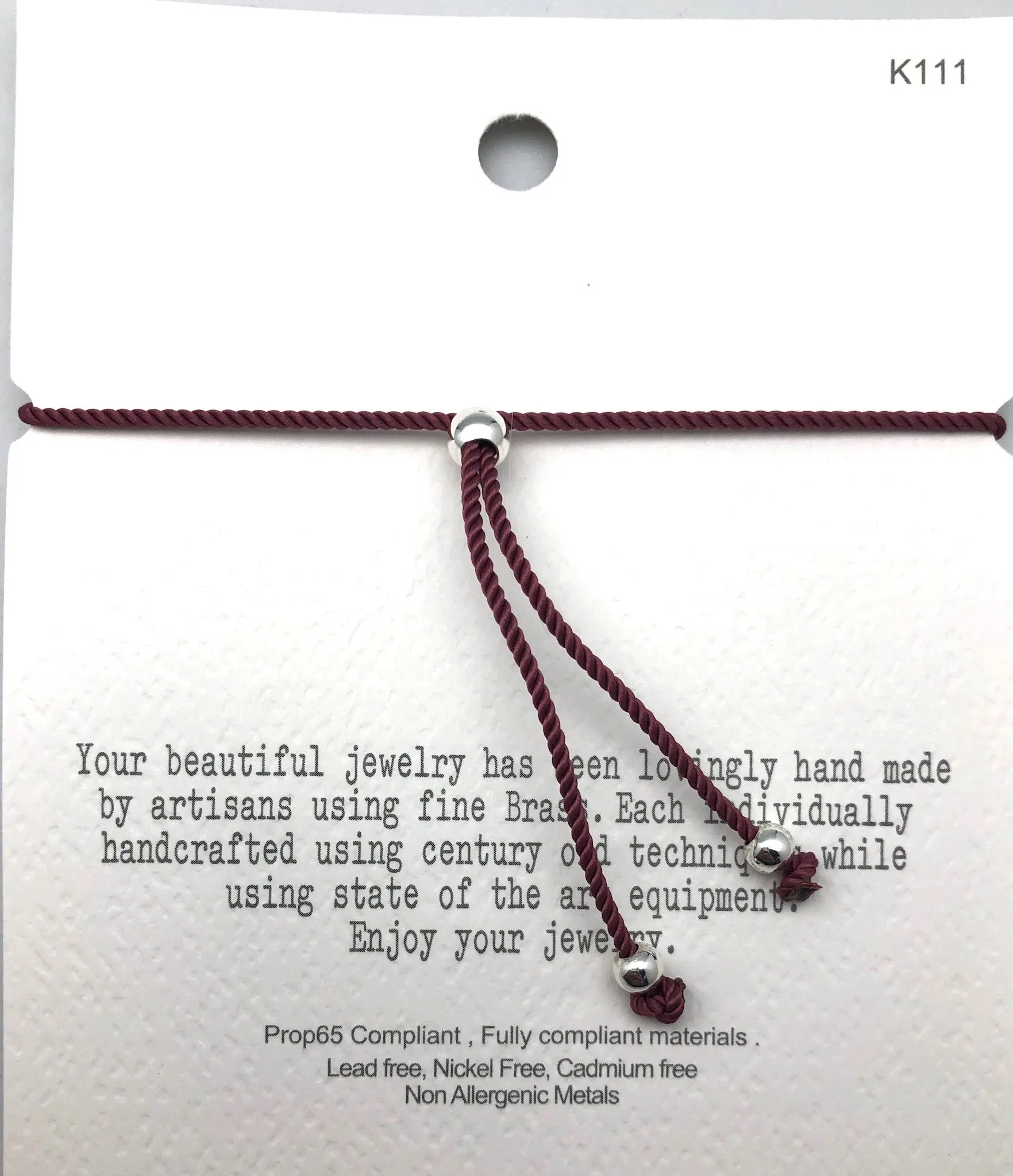 You Are Special One of a Kind Gold and Silver Bead Friendship Bracelet